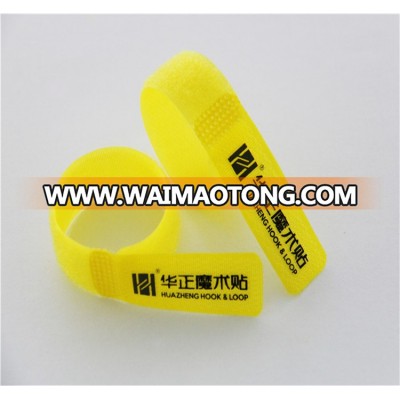 New Design Colored padded hook and loop strap cable ties